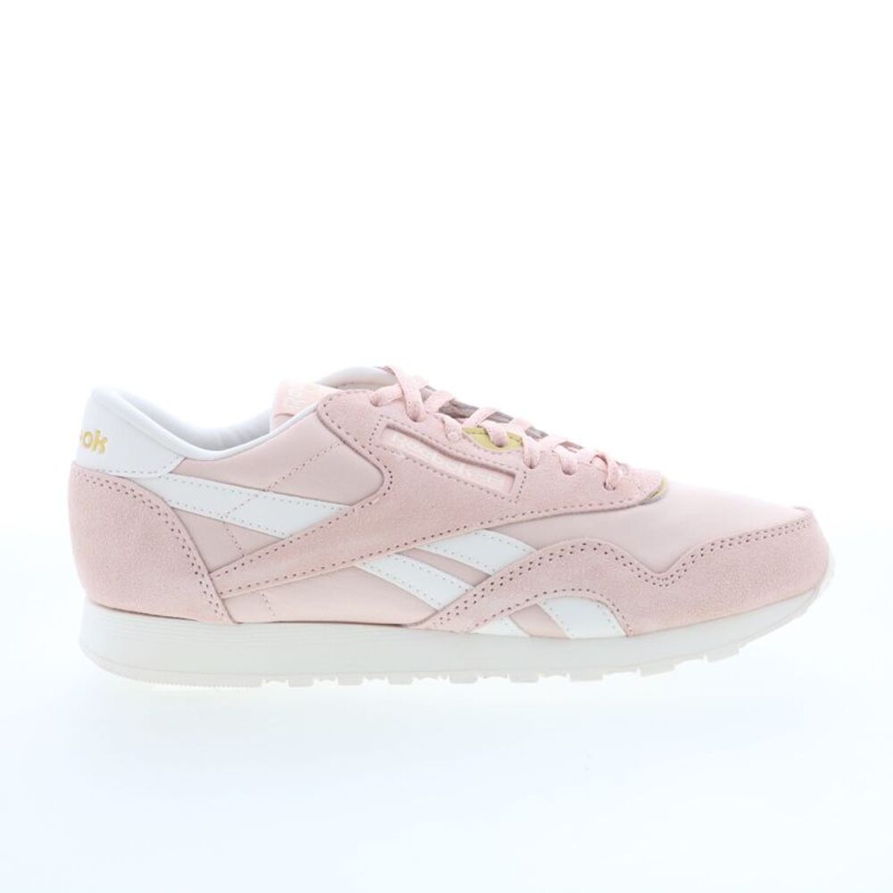 Reebok Womens Classic Nylon Pink Shoes (NWT)